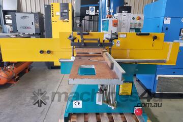 UNION-ONE SINGLE-END 3 HEAD S/TABLE TENONER Taiwan. HELMA TWIN COPY SHAPER. WOODTRON SPINDLE*Sold*