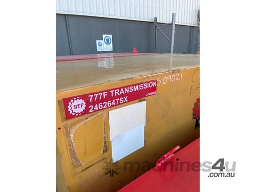 caption CATERPILLAR 777F RECONDITIONED TRANSMISSION