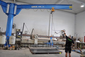 VACLIFT - Vaclift and Jib crane package to customer specifications - 500KG VACLIFT - Vaclift and Jib crane package to customer specifications - 500KG