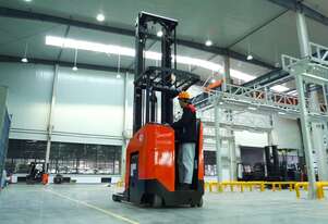 EP 1.5t Scissor Reach Truck CQD15SD - STANDING ELECTRIC 11.8m reach