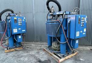 Nordson Bulk Melter Applicator 5551 200L Polyurethane Monomer drum unloader pair Nordson Bulk Melter Applicator 5551 200L Polyurethane Monomer drum unloader pair