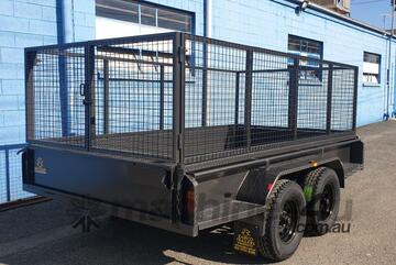 12x6 Tandem 3.5 Tonne GVM Cage Trailer - Ideal for Secure and Efficient Load Hauling!
