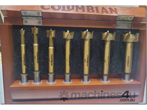 Forstner Bits 7 pieces - Precision Woodworking Drilling & Recessing