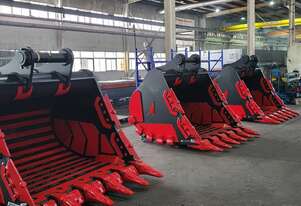 Roo Attachments Rock Buckets to Suit 50T Excavator - 1800 mm Wide