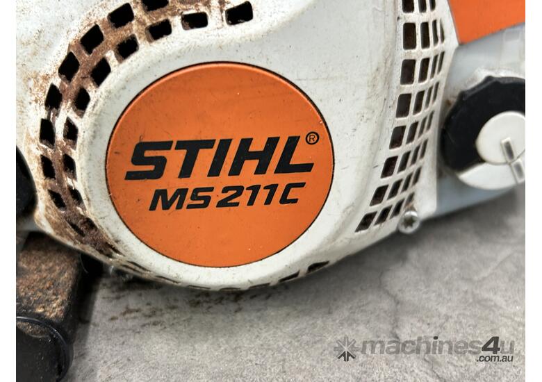 caption Stihl MS211C Chainsaw (Council Asset)