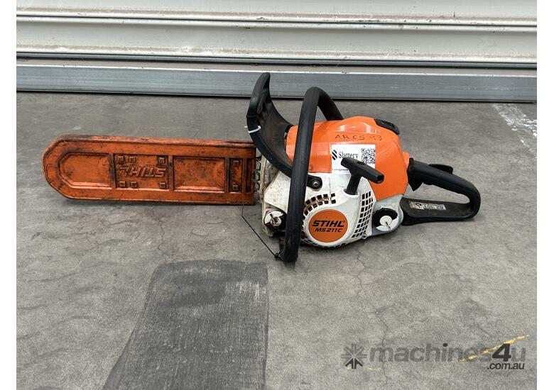 caption Stihl MS211C Chainsaw (Council Asset)