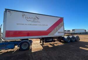 2008 Lucar 7.2m Tri/A B-Double Lead rollback Refrigerated Trailer