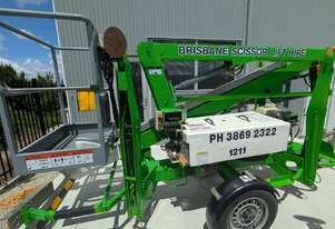 NIFTY 120T 12m Towable Trailer Mount Cherry Picker