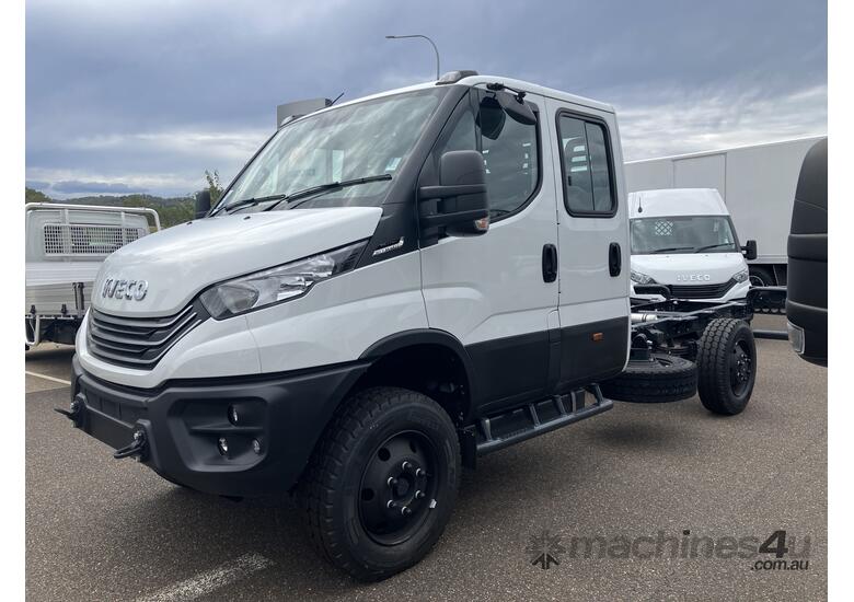 caption 2023 Iveco 70S DUAL CAB 4175mm CC 4x4 Cab Chassis