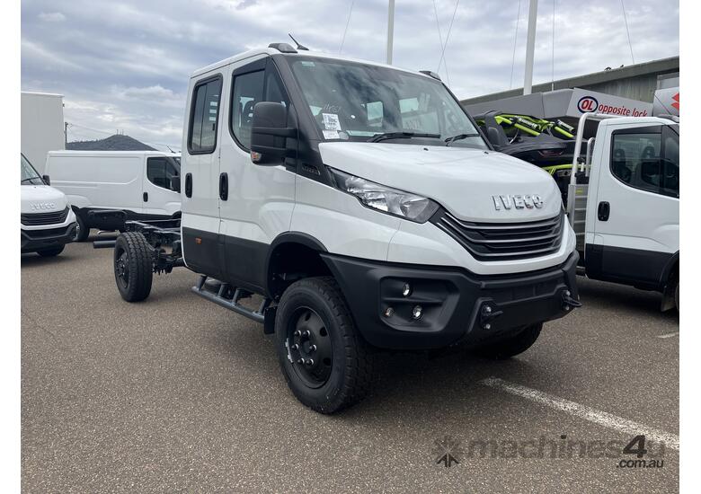 caption 2023 Iveco 70S DUAL CAB 4175mm CC 4x4 Cab Chassis