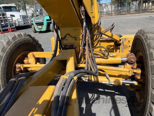 caption 2014 Caterpillar 12M VHP Plus Motor Grader