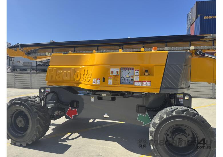 caption Haulotte HA32PX (100ft Knuckle Boom)
