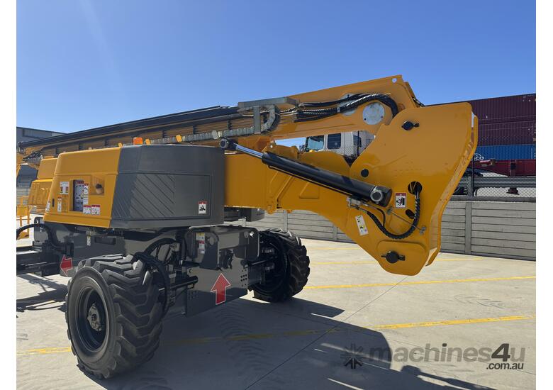 caption Haulotte HA32PX (100ft Knuckle Boom)