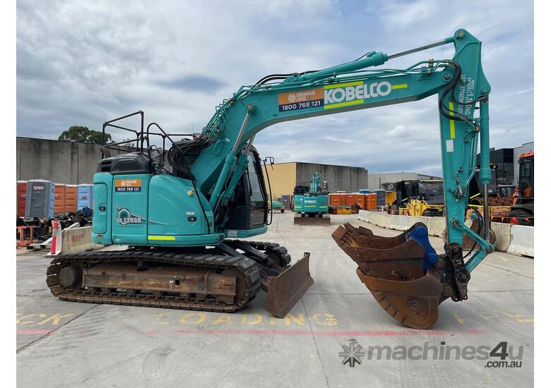 caption 2019 Kobelco SK135SR-5