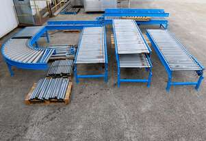 Motorised Roller Conveyor Set - 18m Long