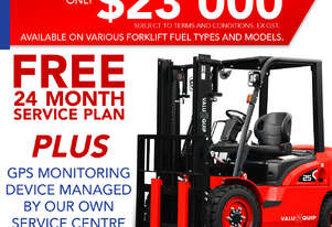 2.5T Diesel with 24 Month FREE SERVICE