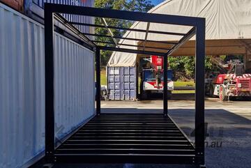 6m x 3m Skillion Roof Flat Pack Steel Frame Fast & Easy Build!