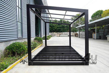 6m x 3m Flat Pack Steel Frame - Skillion Roof Fast & Easy Build!