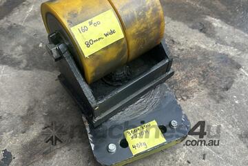 Heavy-duty double swivel steel poly dual castors carriage 11700kg RADER-VOGEL