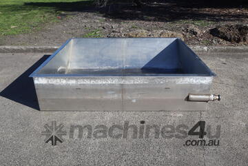 Stainless Steel Trough Tank - 1100L