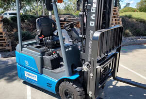 [BYD] - 1.8T 3-Wheel Counterbalance Forklift - SN: 0902220255 (Lithium)