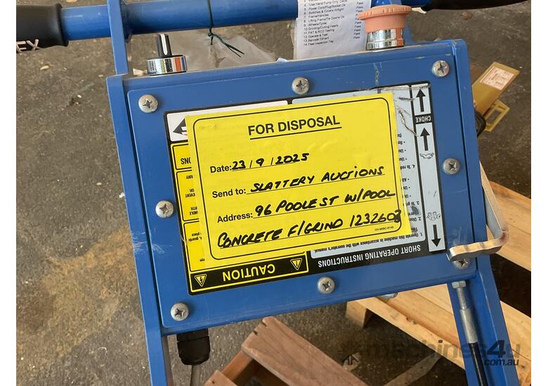 caption Concrete Floor Grinder