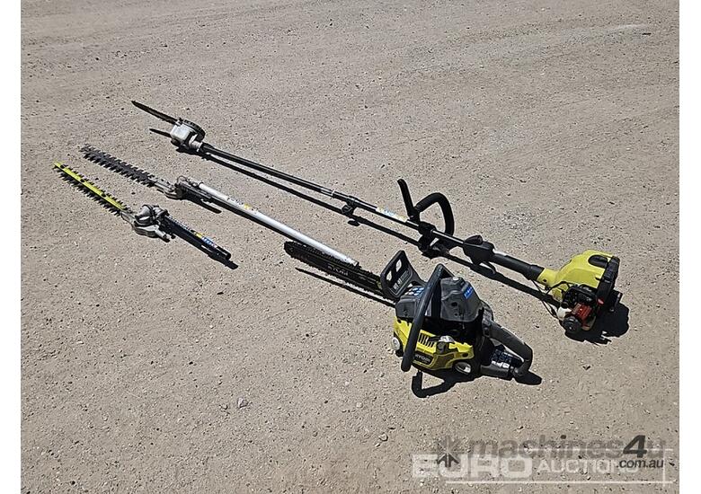 caption Ryobi Chainsaws (2 of)