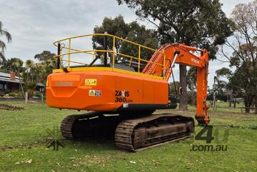 2018 MODEL ZX360LCH-5B EXCAVATOR WITH SCALES & GPS WIRING