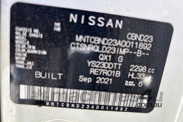 2021 Nissan Navara SL Diesel (KARRATHA)