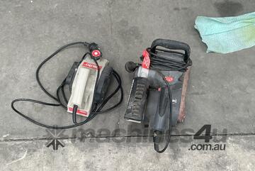 Ozito Corded Belt Sander and Corded Planer Bundle