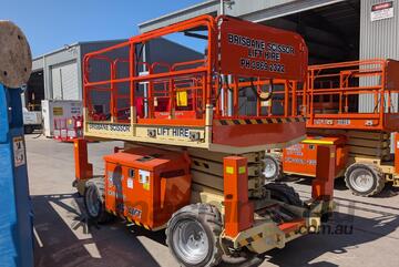 JLG 260MRT 26ft Rough Terrain Scissor Lift