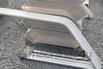 Pallet of Aluminium Steps and Hand Rails