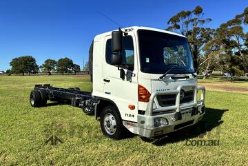 2017 Hino 500 SERIES FD1124 XLONG PROSHIFT 6 Cab Chassis