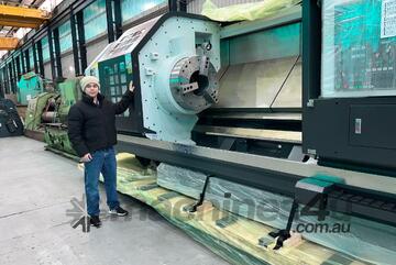 MEGABORE SS40x2.2mx12.5 BORE CNC LATHE. 40