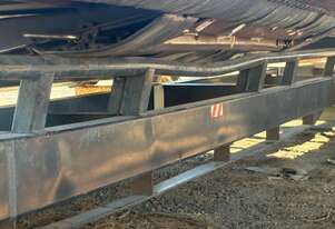 MacDon Draper Header Front with Trailer