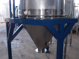 Powder Hopper (Stainless Steel) Capacity 0.8 Cu Mt. - picture0' - Click to enlarge