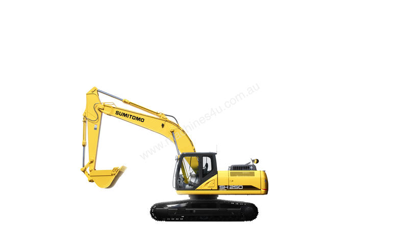 caption Sumitomo SH250-6 Excavator