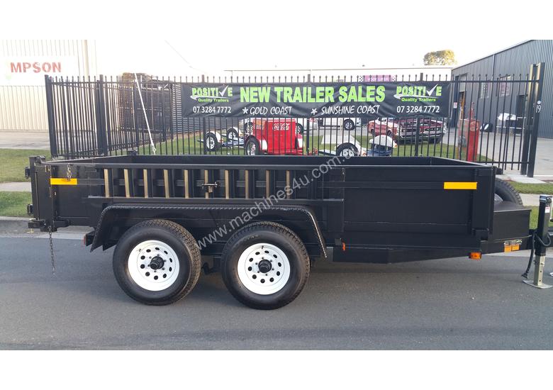 caption 12x6 Hydraulic Tipper / Dump Trailer Tandem 3T
