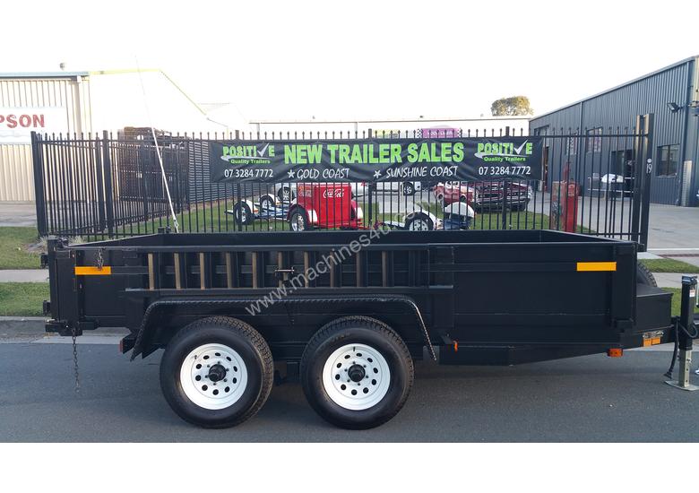 caption 12x6 Hydraulic Tipper / Dump Trailer Tandem 3T