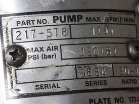 Graco President 217-578 30:1 pneumatic piston pump - picture0' - Click to enlarge