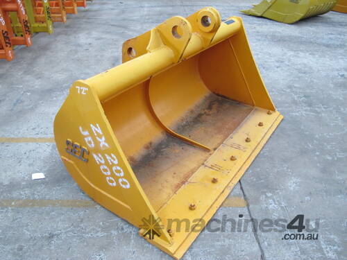  SEC 20 Ton Mud Bucket for Hitachi ZX200 - Includes Pin, 1830mm Width