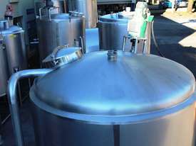 Stainless Steel Mixing Tank - Capacity 6,500 Lt. - picture2' - Click to enlarge