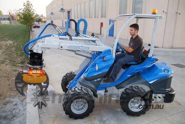 Multione Mini Loader Demolition Grab Jaw: Concrete Nibbler, Cutter, Crusher Demolition Jaws!