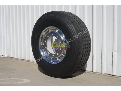 10/335 11.75x22.5 Super Single Rim & Tyre Package
