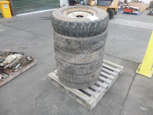 Assorted Tyres And Rims