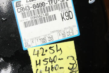 Copeland 3~ AC Condenser Compressor Copeland 3~ AC Condenser Compressor