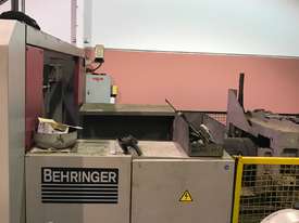 BEHRINGER AUTOMATIC HIGH PERFORMANCE DROP SAW - picture2' - Click to enlarge