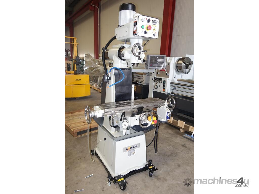 New 2021 eximus NT30 Variable Speed Milling Machine Single Phase