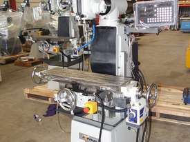 NT30 Variable Speed Milling Machine, (X/Y/Z) 470/200/460mm, Taiwnese Made - picture2' - Click to enlarge