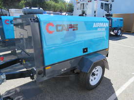 AIRMAN PDS185SC-6C2-T 185cfm Trailer mounted Portable Diesel Air Compressor w/ Aftercooler - picture2' - Click to enlarge
